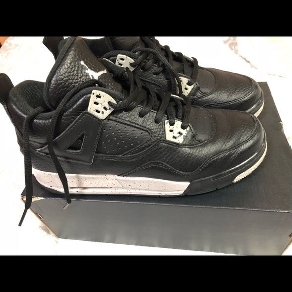 Air Jordan 4 Retro BG Oreo - Picture 4 of 6